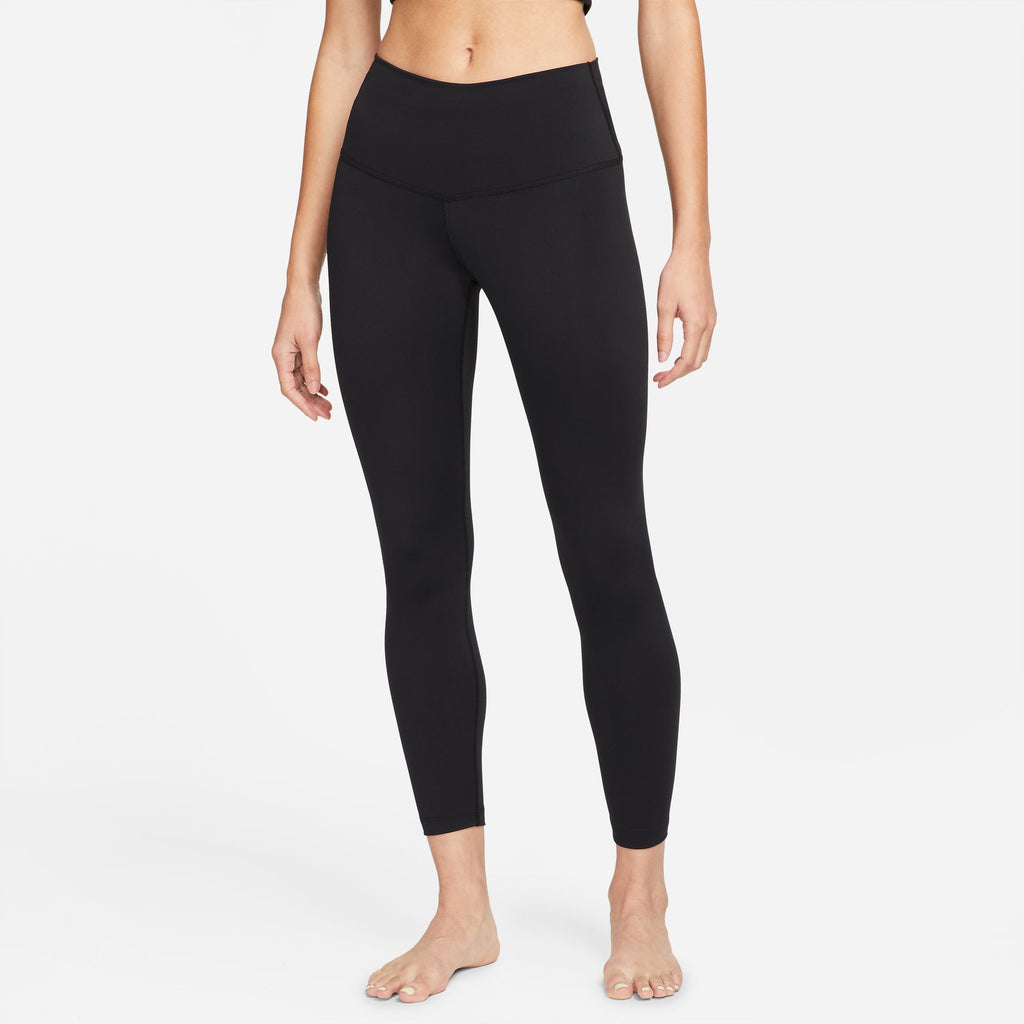 Nike Womens Yoga Dri-FIT High Rise 7/8 Leggings Black