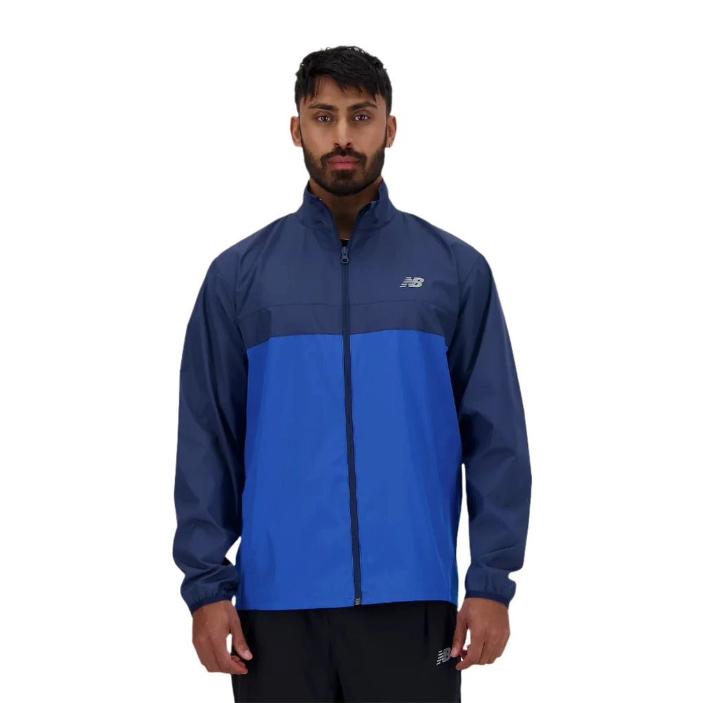 New Balance Mens Sport Essential Jacket NB Navy Taskers Sports