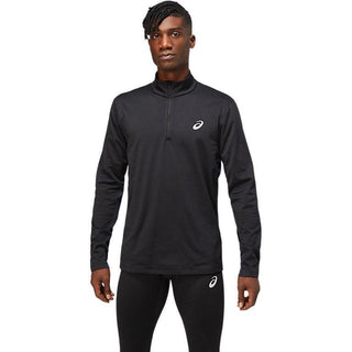 Asics Black Winter 1/2 Zip Set