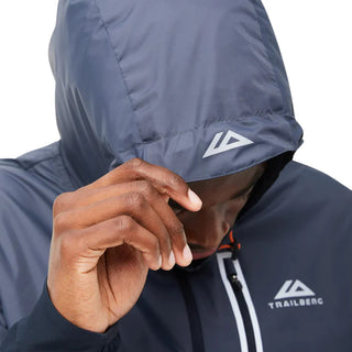 Trailberg Mens Veritgo Tape 2.0 Hood | Ombre Blue/Salute