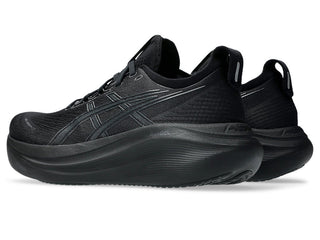 Asics Mens Gel-Nimbus 27 | Black/Graphite Grey