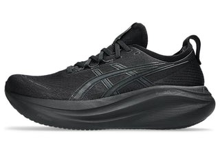 Asics Mens Gel-Nimbus 27 | Black/Graphite Grey