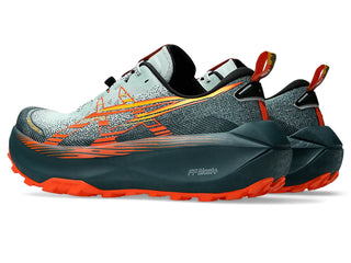 Asics Mens Trabuco Max 4 | Cold Moss/Nova Orange