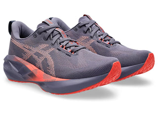 Asics Womens NovaBlast 5 | Greyish Purple/Coral Reef