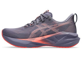 Asics Womens NovaBlast 5 | Greyish Purple/Coral Reef