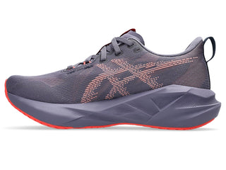 Asics Womens NovaBlast 5 | Greyish Purple/Coral Reef