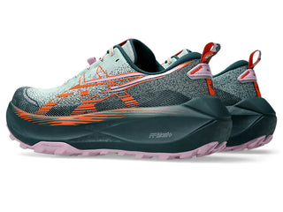 Asics Womens Trabuco Max 4 | Cold Moss/Nova Orange