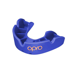 OPRO Bronze Self-Fit Adult Mouthguard | Blue