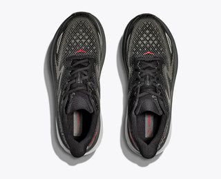 Hoka Mens Clifton 9 | Black/Outer Orbit