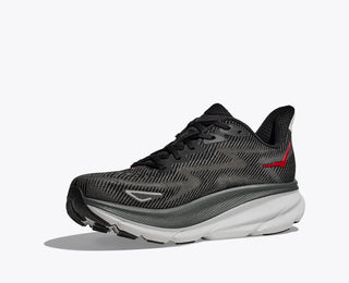 Hoka Mens Clifton 9 | Black/Outer Orbit