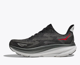 Hoka Mens Clifton 9 | Black/Outer Orbit