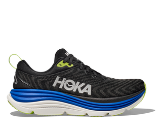 Hoka Mens Gaviota 5 | Black/Electric Cobalt