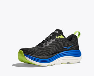 Hoka Mens Gaviota 5 | Black/Electric Cobalt