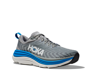 Hoka Mens Gaviota 5 | Limestone/Diva Blue