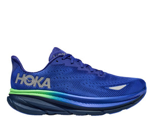 Hoka Mens Clifton 9 Goretex | Dazzling Blue/Evening Sky