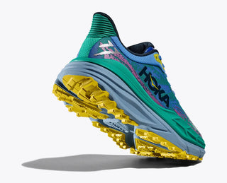 Hoka Mens Stinson 7 | Virtual Blue/Tech Green