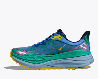 Hoka Mens Stinson 7 | Virtual Blue/Tech Green