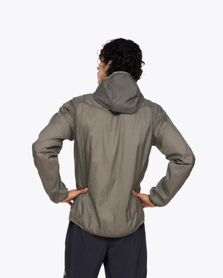 Hoka Mens Skyflow Jacket | Olive Haze