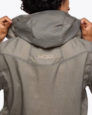 Hoka Mens Skyflow Jacket | Olive Haze