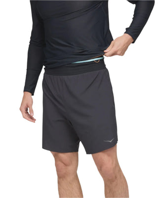 Hoka Mens Skyglide Shorts | Black