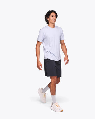 Hoka Mens Essential Tee | Gull Heather