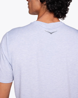 Hoka Mens Essential Tee | Gull Heather