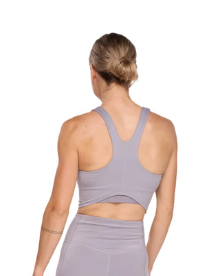 Hoka Womens Elaro Crop Bra | Astral