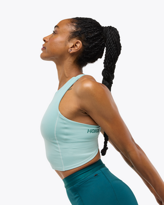 Hoka Elaro Crop Bra | Druzy