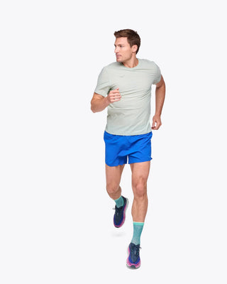 Hoka Mens Airolite Run Short Sleeve Tee | Aloe Vera