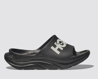 Hoka Ora Athletic Slide | Black White