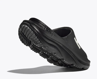 Hoka Ora Athletic Slide | Black White