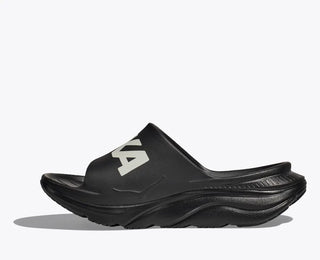 Hoka Ora Athletic Slide | Black White