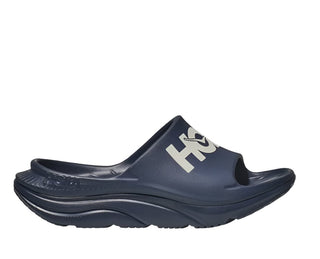 Hoka Ora Athletic Slide | Varsity Navy/White