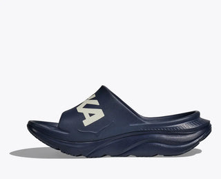 Hoka Ora Athletic Slide | Varsity Navy/White