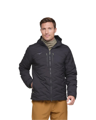 Hoka Mens Skyfill Outdoor Jacket | Black