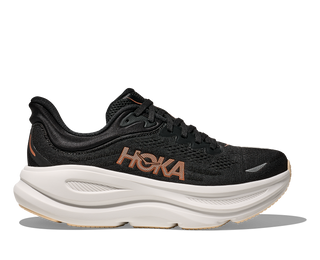 Hoka Womens Bondi 9 | Black/Rose