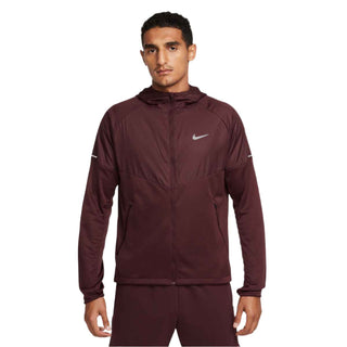 Nike Mens Sphere Miler Therma-Fit Repel Jacket | Burgundy Crush/Black