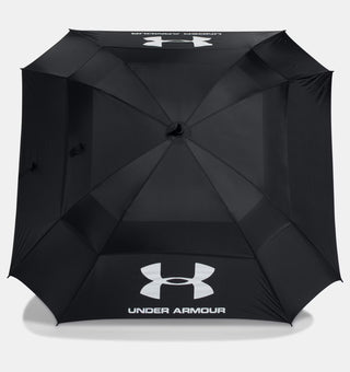 Under Armour Golf Umbrella (Double Canopy) | Black/High Vis Yellow