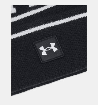 Under Armour Halftime Pom Beanie Midnight | Black/White