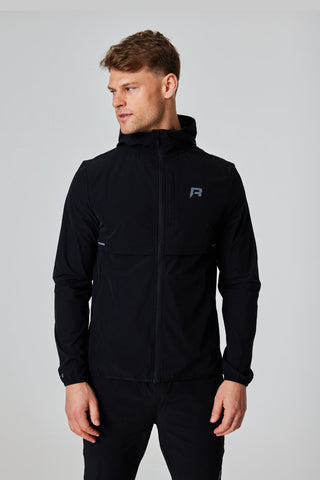 Reprimo Mens Precision Windbreaker | Black /Reflective