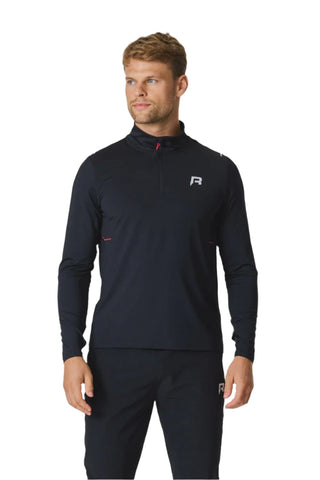 Reprimo Mens Summit 1/4 Zip | Onyx/Black/Red