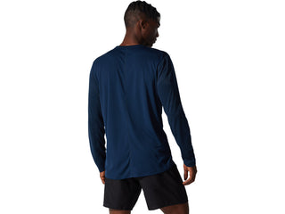 Asics Mens Core Long Sleeved Tee | French Blue