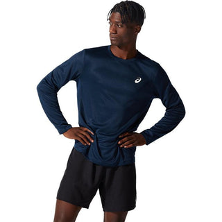 Asics Mens Core Long Sleeved Tee | French Blue