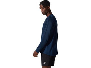 Asics Mens Core Long Sleeved Tee | French Blue