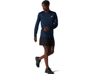 Asics Mens Core Long Sleeved Tee | French Blue