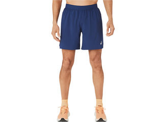 Asics Mens Road 2-in-1 7" Shorts | Blue Expanse/Midnight