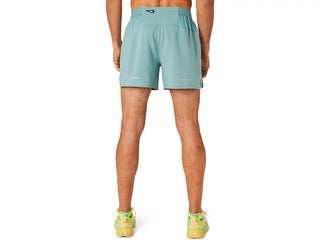 Asics Mens Road 5" Short | Celadon