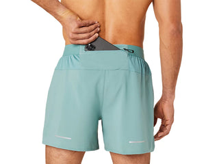 Asics Mens Road 5" Short | Celadon