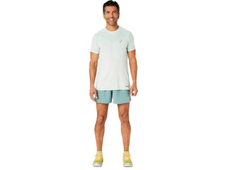 Asics Mens Road 5" Short | Celadon