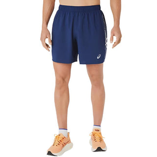 Asics Mens Icon Short | Blue Expanse/Birch